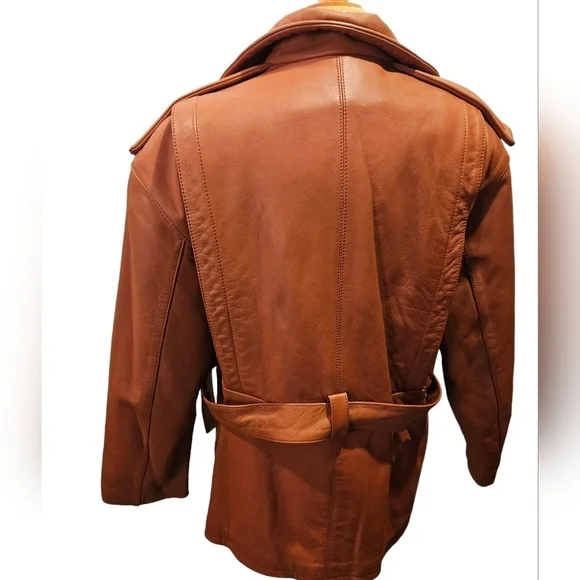 Avanti Congac Heavy Leather Utility Jacket